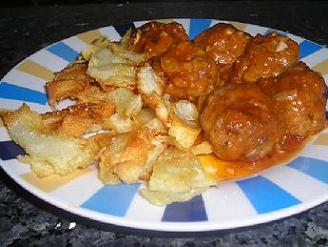 ALBONDIGAS CON QUESO